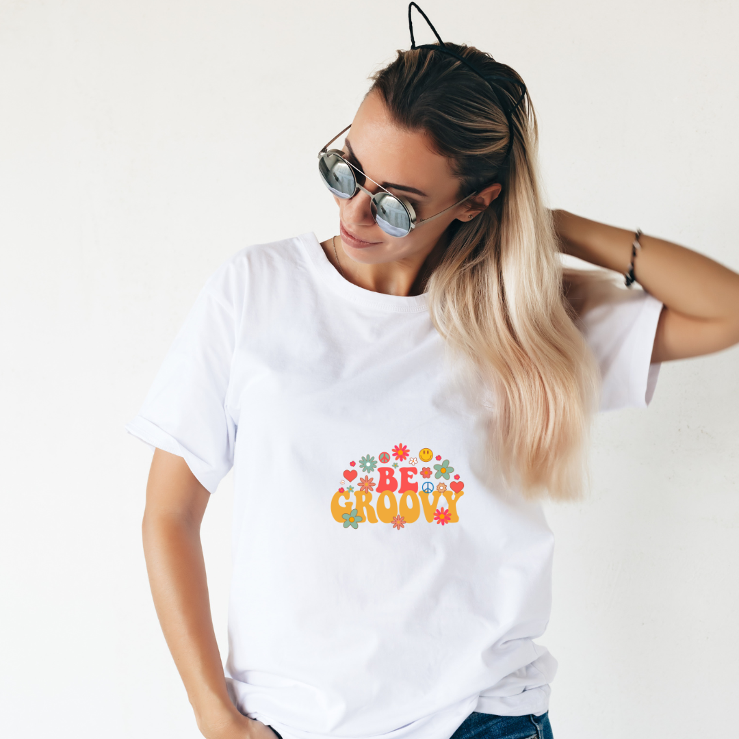 Be groovy - Organic coton T-shirt
